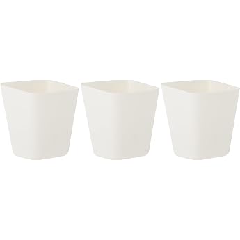 Ikea NEW SUNNERSTA Container white Set of 3 by SUNNERSTA