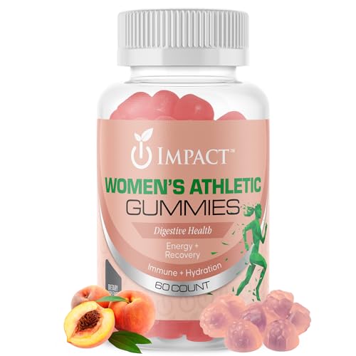 IMPACT Multivitamin for Women Gummies, Daily Women Vitamins with A, C, D3, B12 - Biotin & Magnesium for Energy, Endurance - Recovery & Immune Support, Vegan, 60 Count