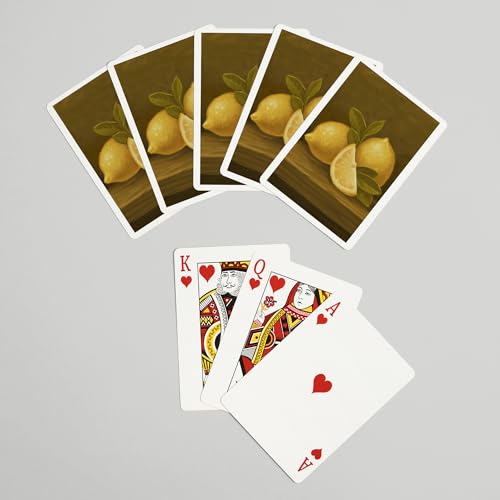 Lantern Press Lemons, Baraja de Poker 52 cartas miniatura 7