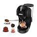 Produktbild UFESA Venezia Multikapsel-Kaffeemaschine 4-in-1, Standard Kapsel, Delta Kapsel, Gemahlenen Kaffee, Digitales Touchpanel mit 7 Stufen, 1L Wassertank, 1400W, 15 Bar Druck, Kompakt