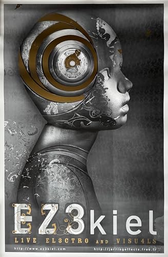 Affiche Ezekiel 70x100 cm grand poster mural design contemporain deco chambre