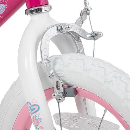 image for JOYSTAR 18 Inch Girls Bike for 5-9 Years Old Kids Bike for Ages 5-8 Ye