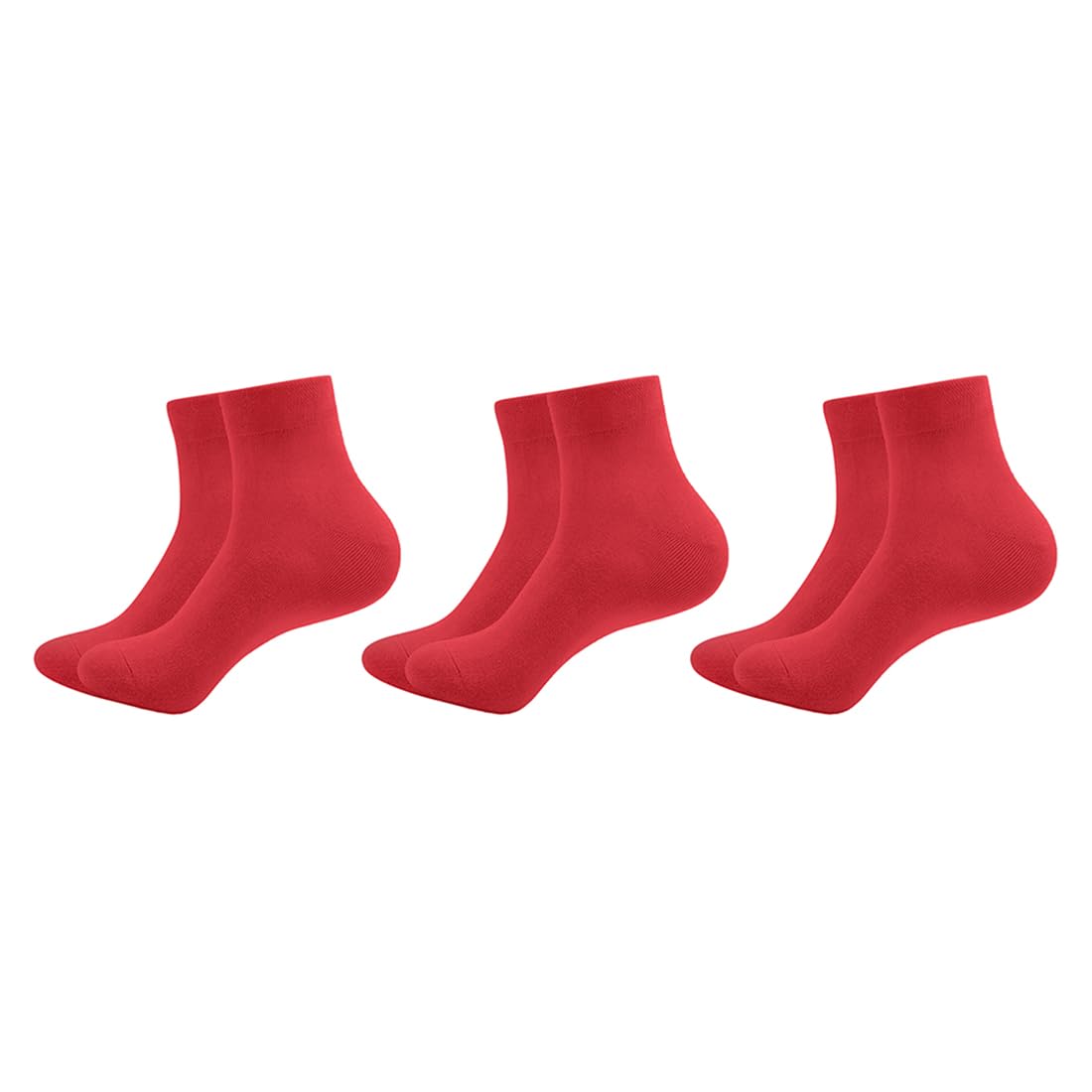 mukhaksh (Pack of 3 Pairs = 6 Socks Men Women Boys Girls Unisex Cotton Ankle Length Sports Socks Cricket Badminton Tenis Football Basketball Athletics Socks-picture-49