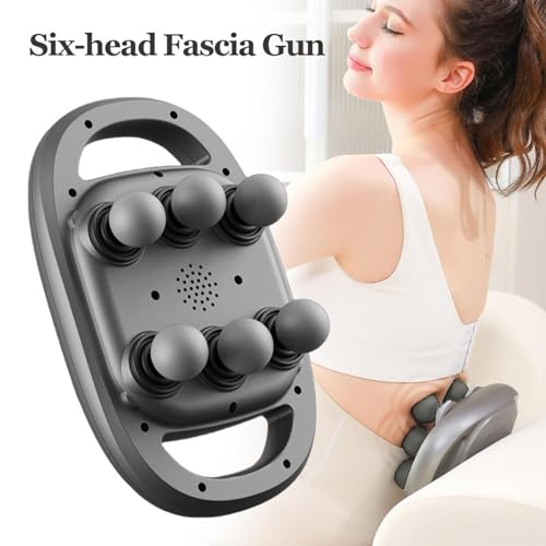 Masseur électrique pour le corps multi-mode à 6 têtes interchangeables LED - 2