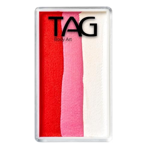 TAG Face and Body Paint - 1 Stroke Split Cake 30g - Rose