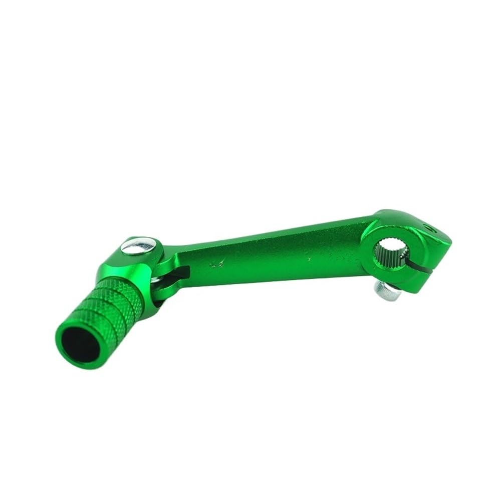 Zqfbmy Green Motorcycle Shift Lever Motorcycle Modification Gear Lever Accessories, Motorcycle Universal Model M5 T4 Folding Gear Lever Gear Lever