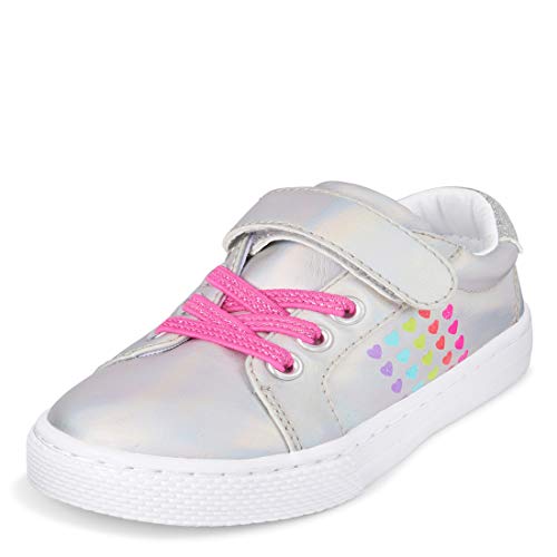 The Children's Place Girl's Heart Lo Top Sneakers