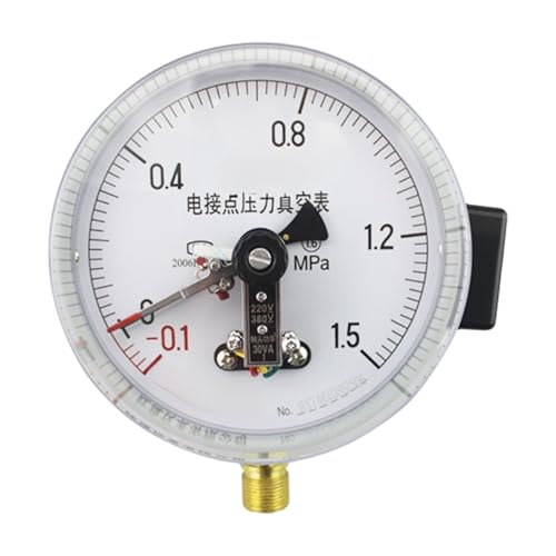 Manomètre à contact électrique 150 mm pour contrôle précis de pression 0.1 à 0.3 MPa