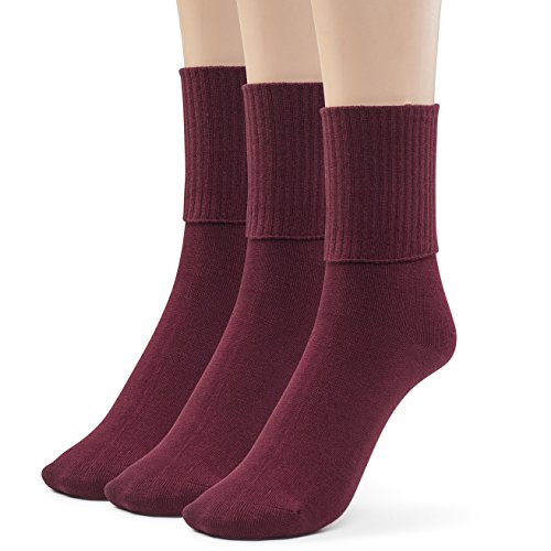 Image of Silky Toes Womens Soft Rayon from Bamboo Socks | 3-6 Pairs Breathable Seamless Toe Crew Socks | Casual Dress Womans Socks