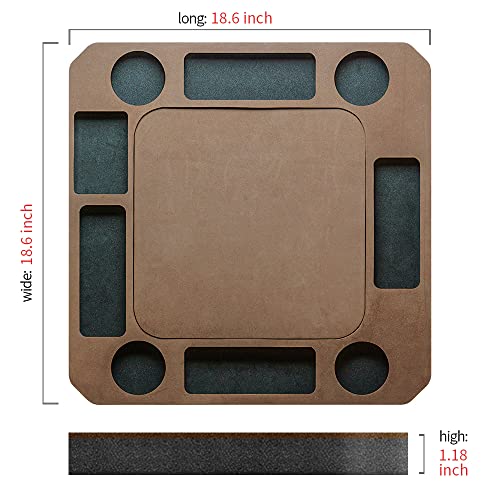 Floating Game Or Card Table Tray For Pool Or Beach Party Float Lounge Durable Foam Drink Holders With Waterproof Playing Cards #TOP1