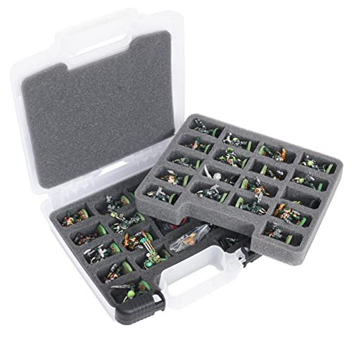 Case Club 36 figuras en miniatura estuche de viaje