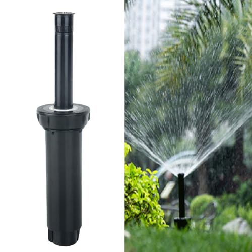 Irrigatore da giardino, 1/4 punti diffusore interrato spruzzatore, Irrigatore pop-up, per 360 gradi di rotazione Sprinklers-System Lawn Sprinkler