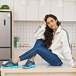 DUOYANGJIASHA Sneakers for Women Running Shoes: Slip On Casual Walking Shoes Non Slip Comfortable Fashion Tennis Shoes Mesh Lightweight Sneaker for Work - Image 2