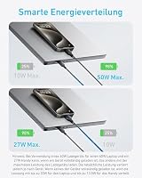 Anker 140W 2-in-1 USB-C Kabel robustes Flecht-Design [1,2m] – Ansicht 3