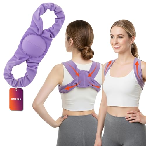 QAUUHJL Shoulder Brace for Sleeping,Straps Hunchback Posture Upper Back Corrector for Men Proper Align Sleep Support Device Night Shoulder Opener Stabilizer Better Nighttime Chest Belt