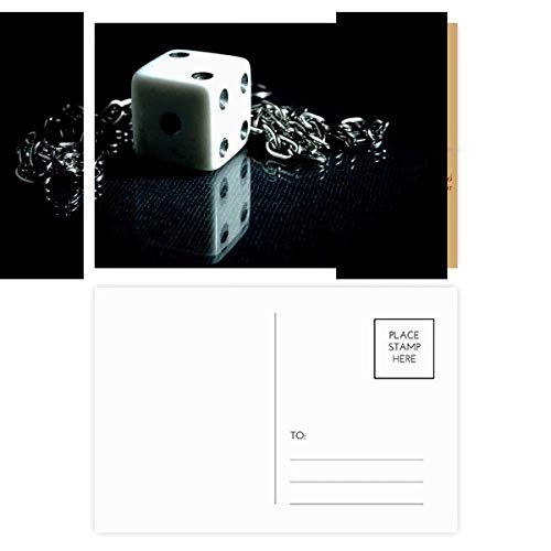 Cartes postales Père Noël et dés de hasard lot de 20 pour sauver vos animations de Noël