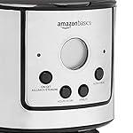 Amazon Basics Programmable Coffeemaker with Carafe and Reusable Filter, Stainless Steel, 12 Cups, Black - Image 4