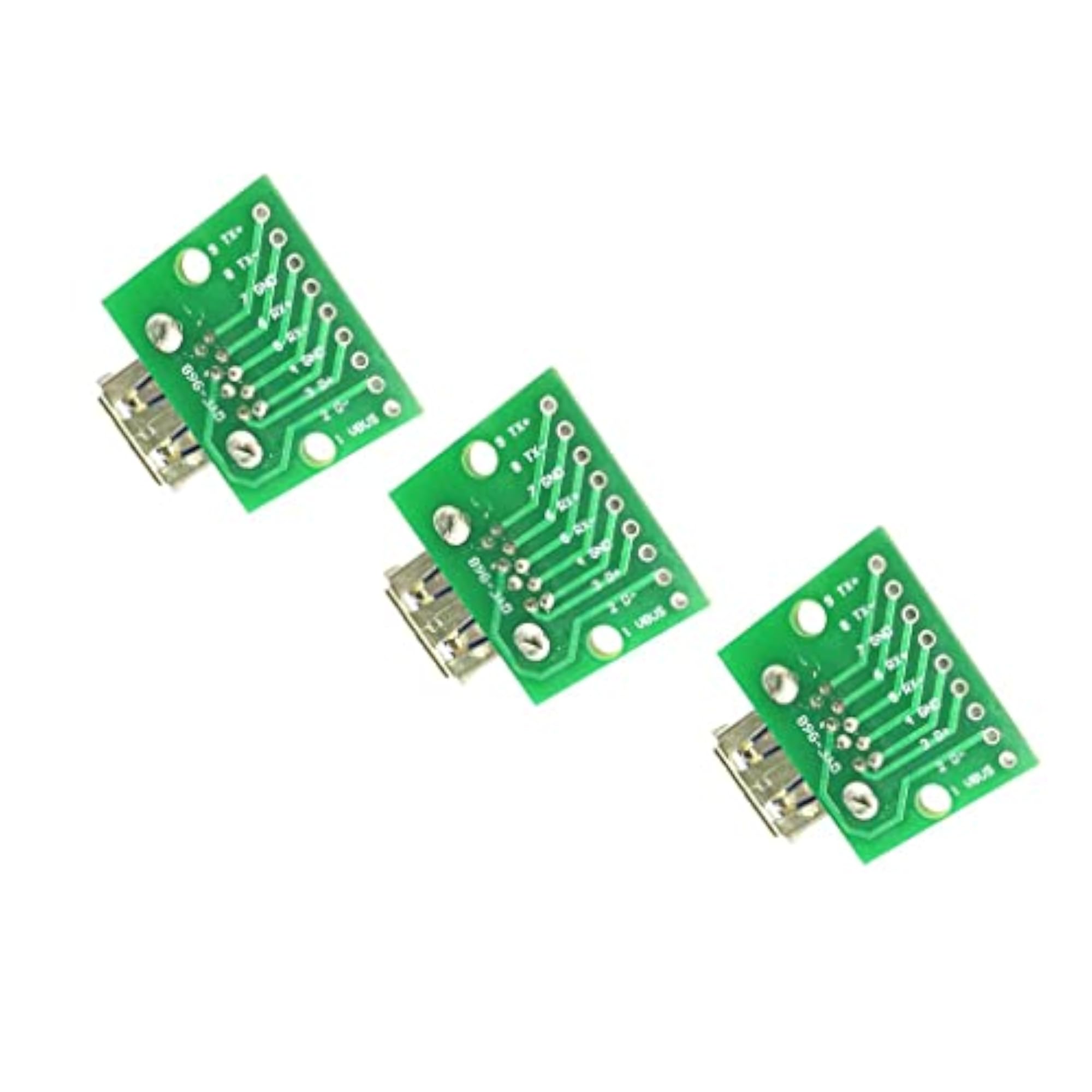 3PCS USB 3.0 Female to DIP Board Module Adapter