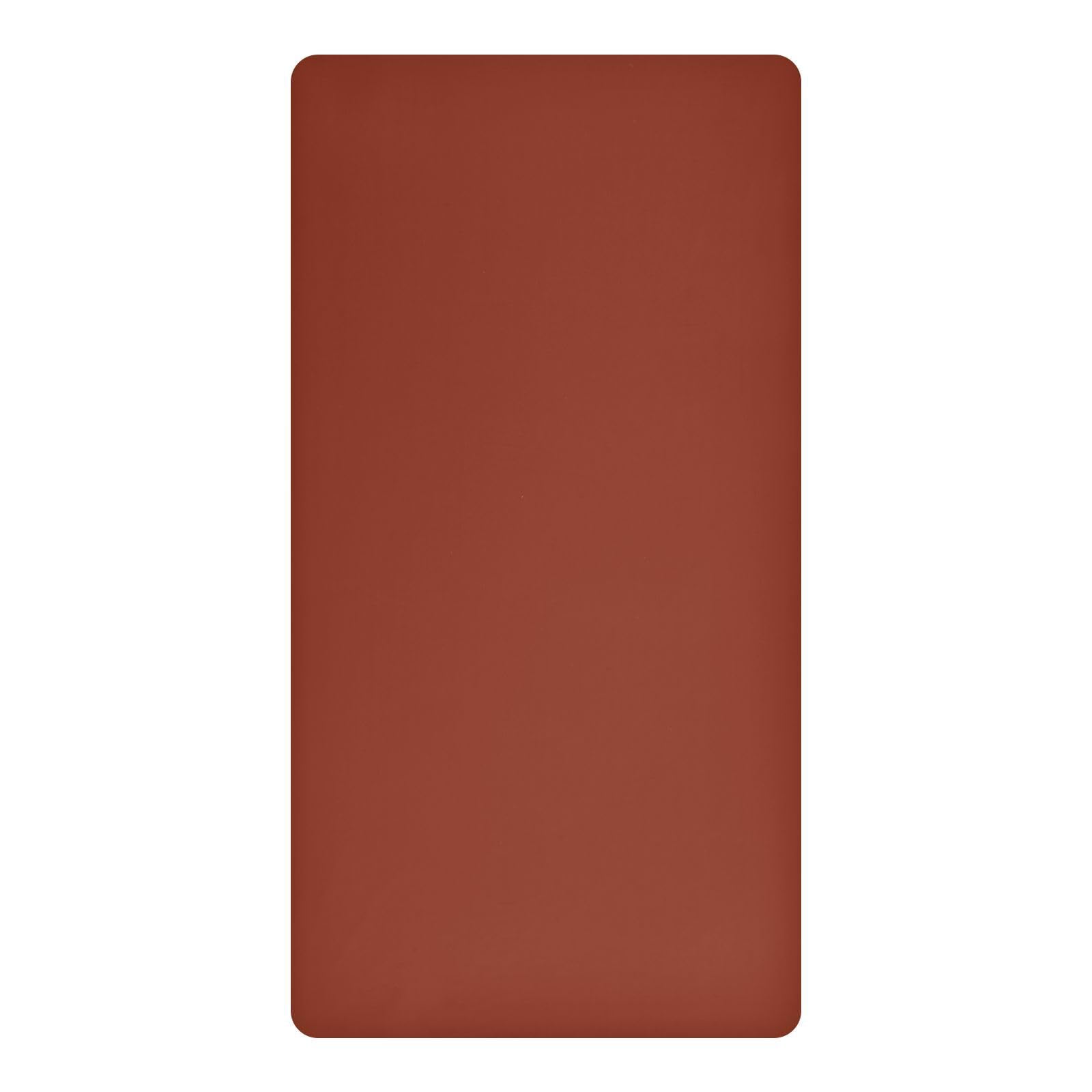 Parure de lit imperméable pour berceau rouge cinabre 132x71 cm