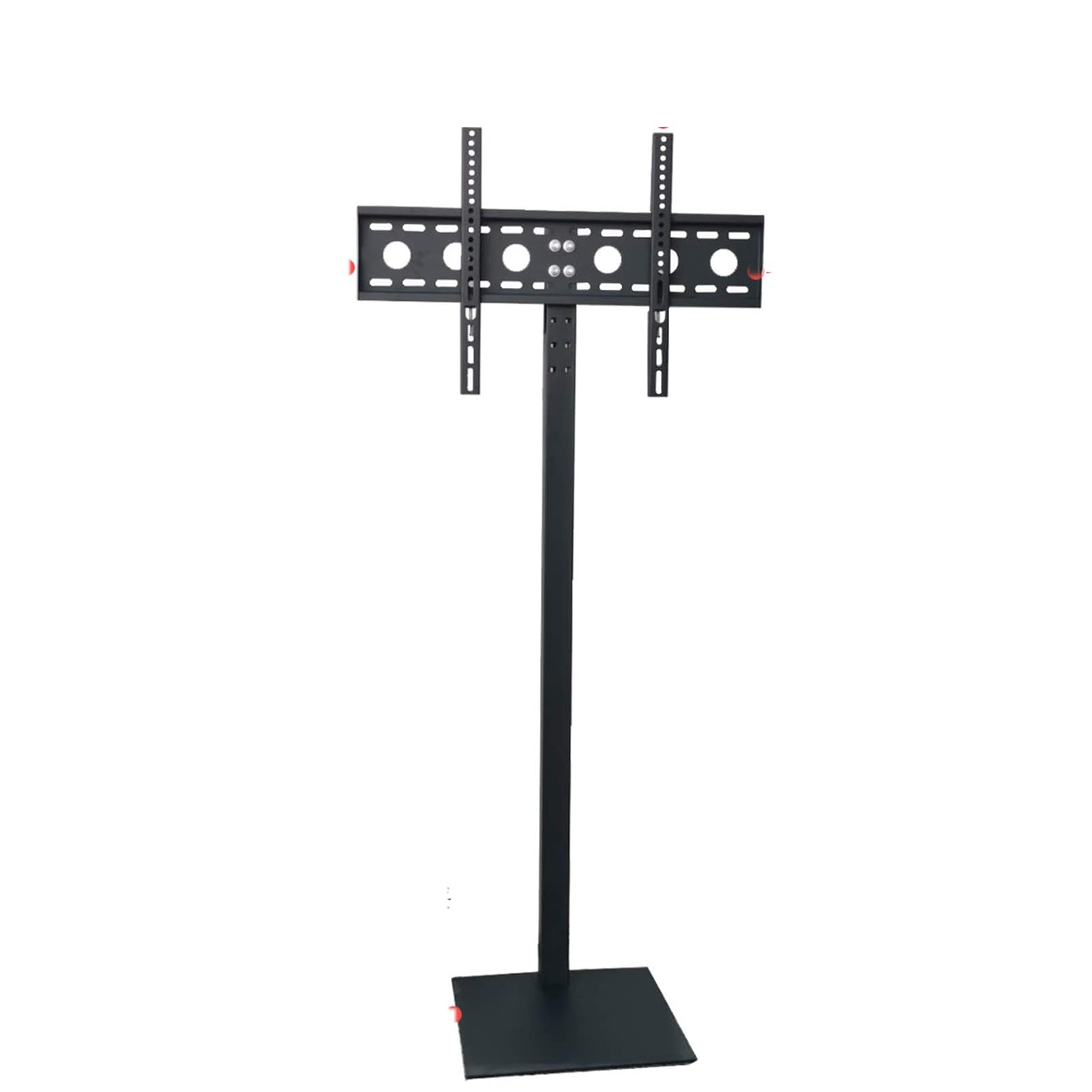 Soporte For TV De Piso, con Almohadilla De Goma For Televisores De 32 A 65 Pulgadas, TV con Administración De Cables De Altura Ajustable, La Base Se Ajusta Cómodamente contra La Pared