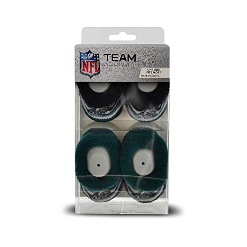 For Bare Feet - NFL Pro Stripe Infant Bootie Socks - 2 pack (Philadelphia Eagles)