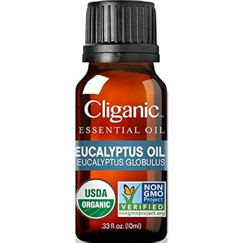 Cliganic Organic Eucalyptus Essential Oil Cover
