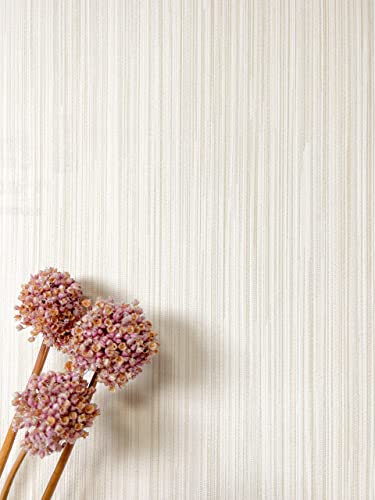 NEWROOM Papel pintado Crema Color Liso Tejido no Tejido - Colores Lisos Beige Color arena Estructura Textura Moderno