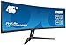 Produktbild iiyama Prolite XCB4594DQSN-B1 Curved 113cm 45" VA LED-Monitor DQHD 165Hz HDMI DP USB3.2 USB-C Dock 90W RJ45 KVM-Switch HDR400 Höhenverstellung FreeSync schwarz