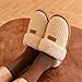 OOW Cozy House Slippers for Women with Memory Foam Soft Warm Fuzzy Slippers Women Home Womens Slipper Shoes for Indoor