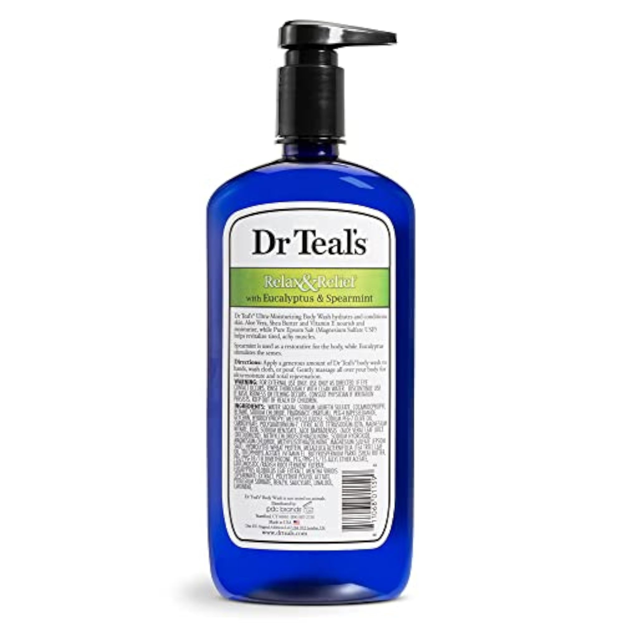 Relaxing Epsom Salt Body Wash with Eucalyptus & Spearmint