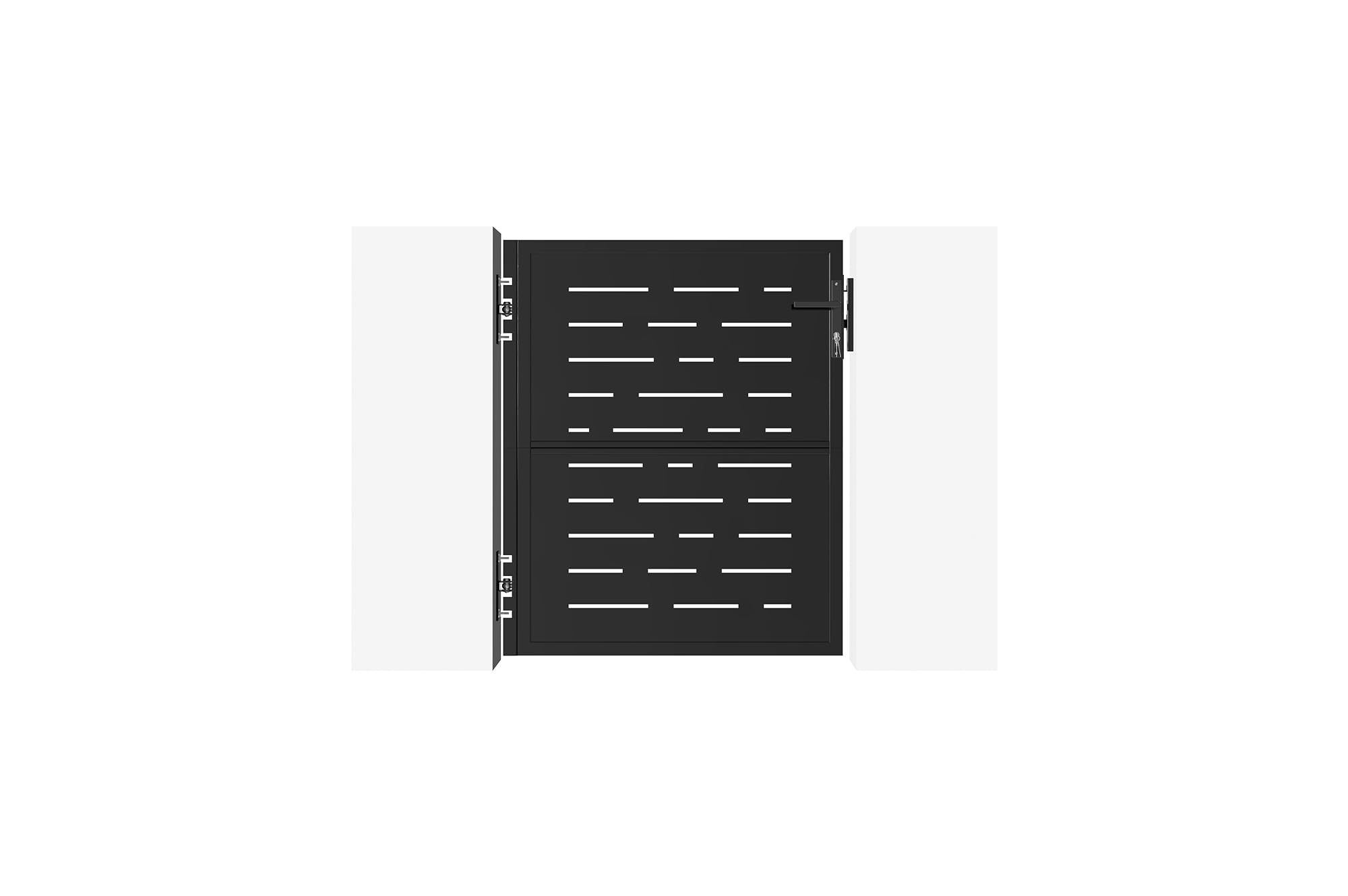 Casanoov Portillon acier 1m NALI ARLBERG H.120cm Noir mat