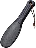 aogi Foot rasp Pedicure Foot File - Removes Damaged and Hard Skin, Avoids Callus Buildup – Gentle, Fine File for at-Home Professional Treatment (Black, Waterproof, Comes with Original Pouch)