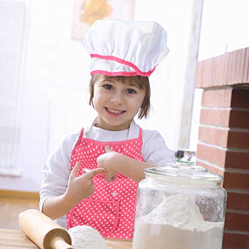NIWWIN Chef Set Kids Aprons, 11 Pieces Children Cooking Play Kitchen Waterproof Baking for Girls Gift - Image 7
