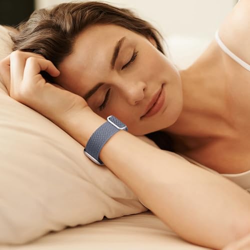 Image of Braided Stretchy Band Compatible with Apple Watch 40mm 41mm 42mm 38mm 44mm 45mm 46mm 49mm Women Men, Breathable Adjustable Nylon Sport Solo Loop Strap for iWatch Series 11 10 9 8 7 6 5 4 3 SE /Ultra 2