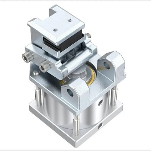 PJJYSVZP Cilindro de Freno HQG-01 Cilindro neumático pequeño Cilindro telescópico neumático sin vástago Cilindro de Refuerzo de sujeción de Brazo mecánico(HQG-02)