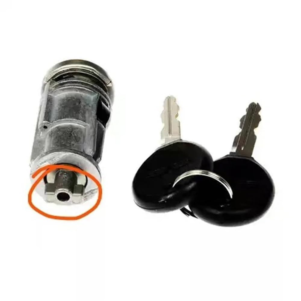 Lock Cylinder Assy Compatible with Dodge for Ram 1500 2500 3500 for Dakota for Durango Car Ignition Lock Cylinder Switch W/Keys