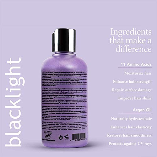 Oligo Professionnel Blacklight Violet Conditioner (8.5 Oz.) Anti Yellow Toner | Bleached, White, Natural Blonde Color Protection | Vegan Friendly, Lustrous Shine #TOP5
