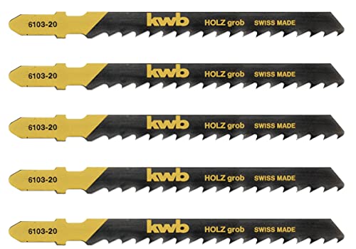 Högert Stichsägeblätter 100 mm für Holzstärke 4 - 30 mm, 2 Stück | 1027514 Högert Stichsägeblätter 100 mm für Holzstärke 4 - 30 mm, 2 Stück | 1027514