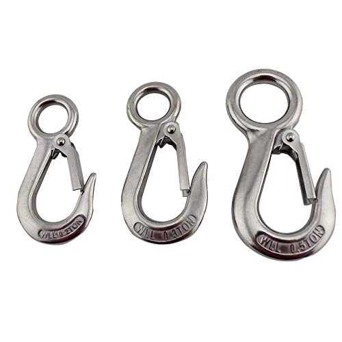 Crochet de grue 0.5t en acier inoxydable premium pour usage intensif
