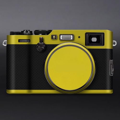 FujiFilm X100F film vinyle doré de protection anti-rayures pour appareil photo haut de gamme