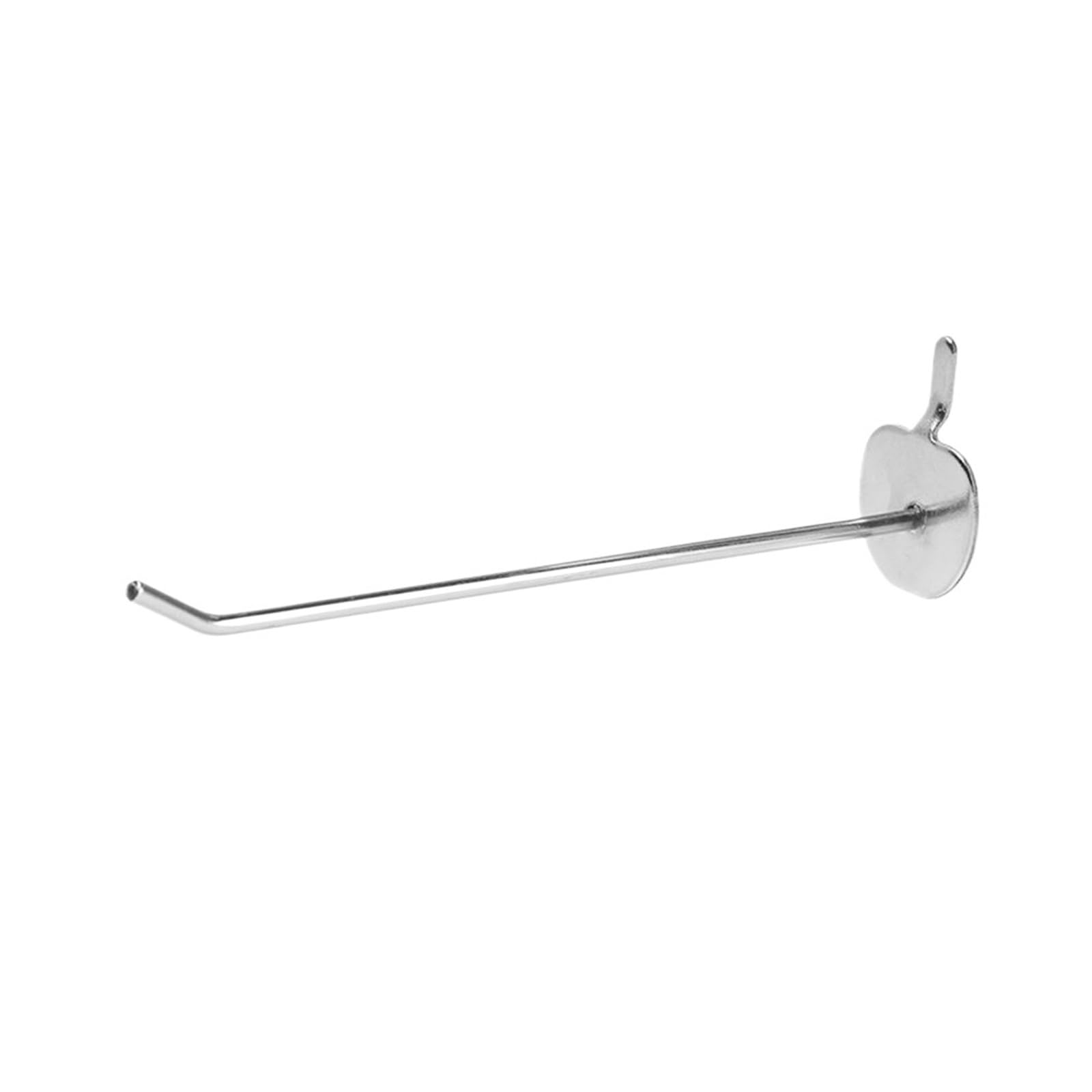 Mdsrfgn One Color Shop Shelf Hooks 5Pcs Display Hooks Storage Racks Supermarket Shelf Hanger Single Pegboard Hook Peg Retail Shop Garage Kitchen Rack(A-15Cm)