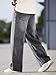 DFGIGT Mens Wide Leg Baggy Jeans Y2k Casual Fashion Loose Denim Pants Work Office Streetwear Hip Hop 2000s Jinco Oversized Relaxed Extreme Skater Skateboard,D16 Grey,Large