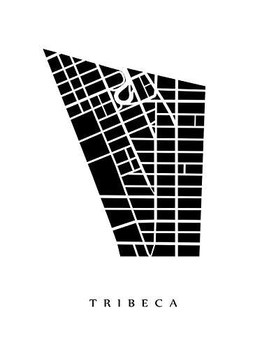 Tribeca New York Map Amazon.com: Tribeca Neighborhood Map - Manhattan, New York City Poster :  Handmade Products