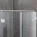Produktbild Stabilisationsstange für Eck-Duschen, Haltestange Glas-Glas, Stabilisator Runddusche (100cm, Edelstahl)