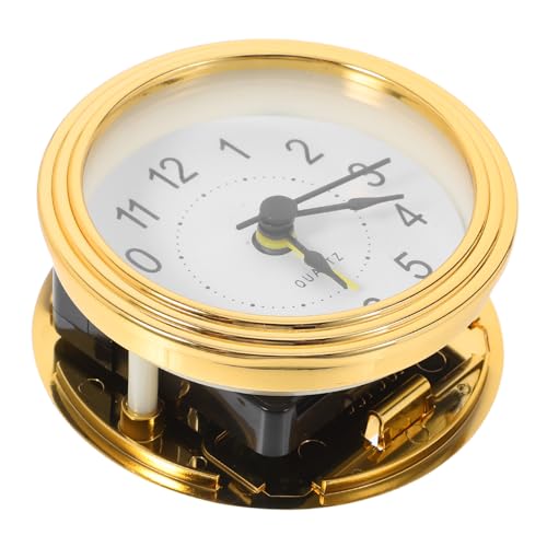 Gadpiparty Reloj Despertador De Cuarzo Vintage para Dormitorios Despertador Analógico con Campana Fuerte para Mesita De Noche Oficinas y Proyectos De Bricolaje