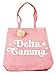Sorority Shop Delta Gamma Retro Pom Pom Tote Bag