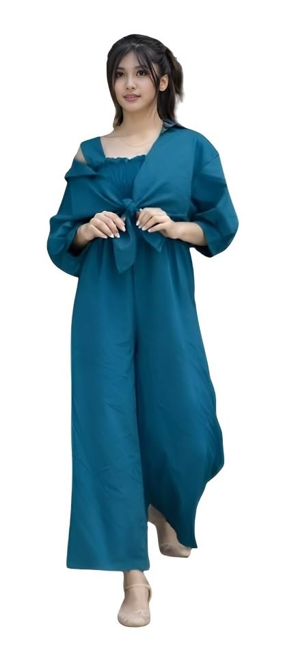 fashion passion india Jumpsuit for Women |Coordset for women |Co ord Western|Jump suit with crop shirt-picture-51
