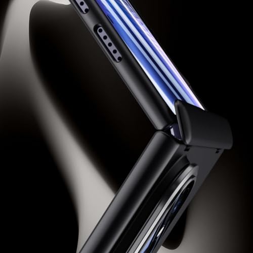 Coque pour Huawei Pura X Max antichute durable argentée avec support