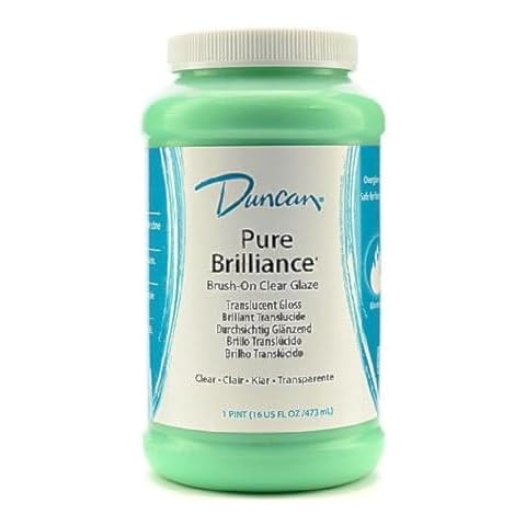 Duncan Pure Brilliance Clear Glaze Brush-On Glaze Cover
