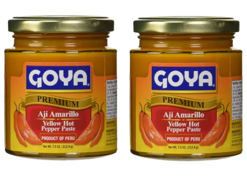 Goya Yellow Hot Pepper Paste (Aji Amarillo 2-Pack)